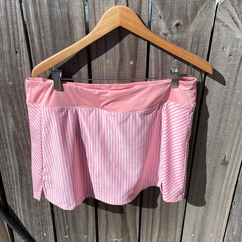 Fila Pink Striped Women’s Golf Skort